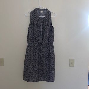 Black and White Merona Dress - Large